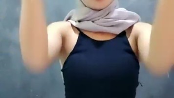 BUTERFLY Hijab Cute Live Hot Buka Bukaan Omek