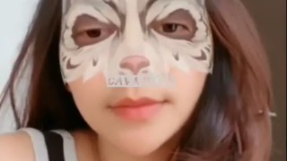 Eksis Goyang Almira Cewe Bondol Spill Puting Dream