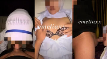 Emeliaxx Kostum Perawat Siap Abang Entot Desah Manja