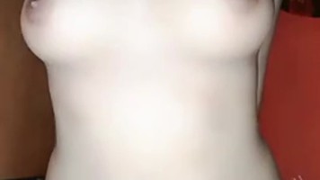 Jilbab Coklat Colmek Sampe Becek